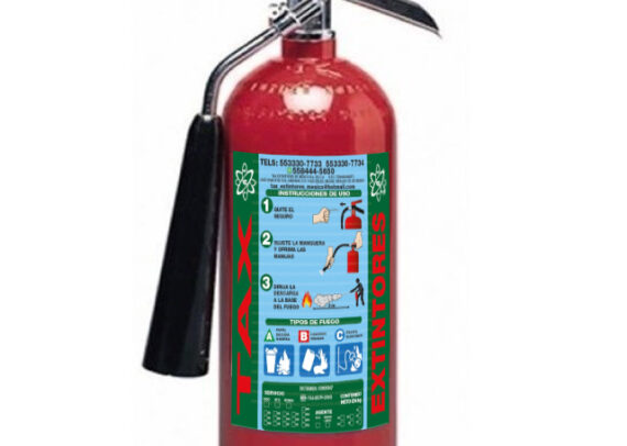 venta y renta EXTINTOR de CO2 Bioxido de Carbono, Tipo BC