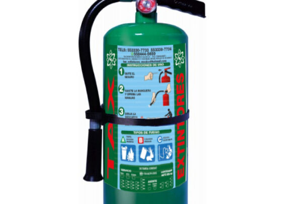 EXTINTOR Agente Limpio HFC236fa, Tipo ABC