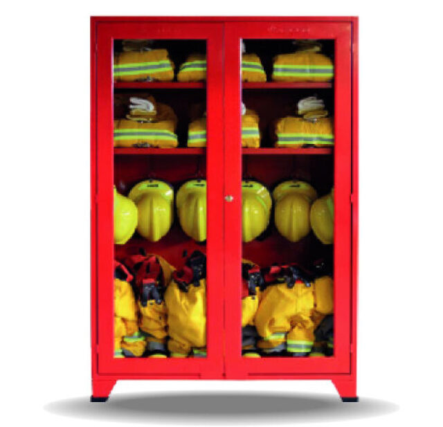 Gabinete para equipo de bombero